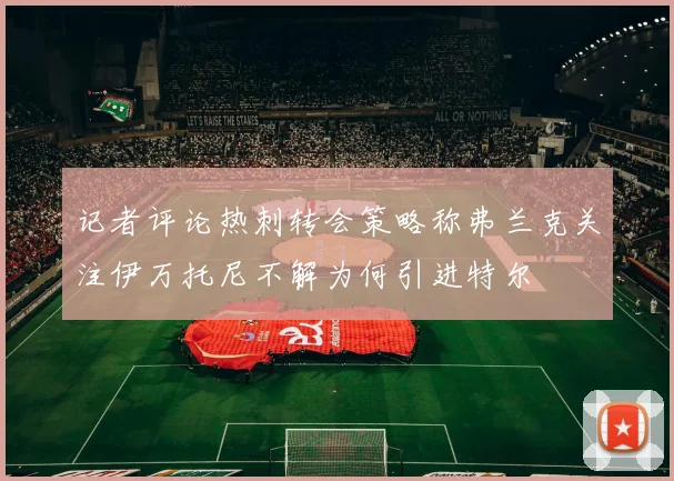 记者评论热刺转会策略称弗兰克关注伊万托尼不解为何引进特尔